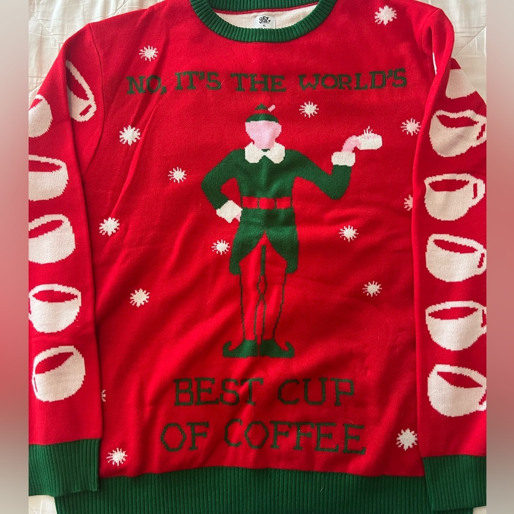 Elf the Movie, Men’s Ugly Sweater XL